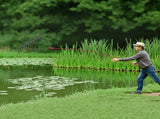 24 in Aquatic Weed Rake, 8.7 in Double Sided Lake Weed Rake, Pond Weeds Cutter with 30ft Rope, Tie V952-SCPSSKPX30FTNC6UBV0