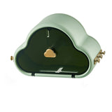 Tissue Holder Wall Mounted Side Hooks Waterproof Simple Fashionable Tissue Box for Bathroom Avocado V1294-YM0716-3112220045914
