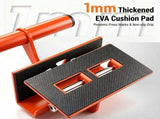 Stainless Steel Panel Carrier Clamp with EVA Anti-Slip Pads for Lifting Wood Tile Stone Boards in V1341-ZY-AHCAVDBD-2PCS