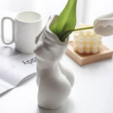 Feminine Body Vase Ceramic Home Decor V178-23201