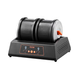 Rock Tumbler Machine 8 lbs Rock Polishing Kit 9 Speed 9-Day Timer Dual Barrels V952-YSDMJHSSDKDZ5TZXTV3