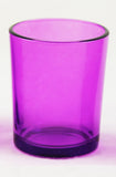 40 Pack Purple Glass Votive Tealight Candle Holders House Party Centerpiece Xmas Wedding Decor Glass V382-PURPCHX40