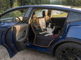 CARLA HOME Waterproof Dog Car Seat Cover Hammock - Black - Nylon - Dog Set Cover LSB-36494