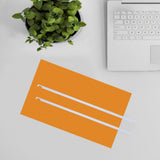 50Pcs White Hanging File Divider Rails Metal Frame for Office Use V1366-AZ2-W-20164