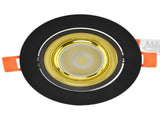 LED Downlight Aluminum Adjustable Angle Dustproof Ceiling Embedded Spotlight for Living Room Bedroom V1294-YM0715-3119210294811