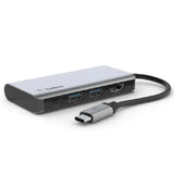 Belkin Connect USB-C 4-in-1 Multiport Adapter USB-C Cable , 100W, V1202-V2-MPA-AVC006BTSGY