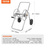 VEVOR Hose Reel Cart, Hold Up to 53.3m of 15.9mm Hose , Garden Water Hose Carts V952-SGJPC2GG175FIFFBUV0