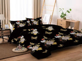 Black Sorrento Marigold Quilt / Doona / Duvet Cover set V745-AQ044043Q3