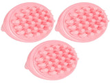 3Pcs Scalp Massage Brush Adult Universal Hairdressing Shampoo Wash Hair Combpink V1294-YM0901-3112200128812