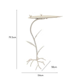 Riviera Leaf-Shape Birdfeeder w Roots 79cm V637-19728BRD