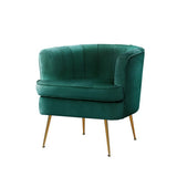 Artiss Armchair Velvet Green Norvia UPHO-C-ARM-5108-GR