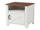 Levede Bedside Tables Nightstands Set of 2 Storage Cabinet Bedroom Living Room NI1074-WH-AU