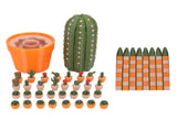 Roll Up Plant Chess Set Funny Plant Themed Travel Chess Game Portable Chess Board and Piece V1294-YM0901-3115250061611