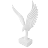 Resin Eagle Figurine Home Decor Abstract Eagle Wing Statue Sculpture Ornament Crafts Office Desk V1294-YM0901-3115240054612