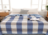 AYktou Reversible Patchworks Queen Size, 78.74x59.05in Lightweight Plaid Bedspreads Coverlets V1189-WXFWAL-20260326-03128