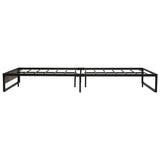 Artiss Bed Frame Metal Bed Frame Bed Base OSLO - Queen MBED-C-OSLO-Q-BK