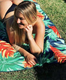 Lazy Dayz Quick Drying Sand Free Beach Towel - Makena V915-LD0128-MK