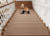 PALIFEUR Stair Treads for Wooden Steps, Soft Stair Treads, 8 x 30 Inch Reusable Carpet Stair Treads, V1189-LWWAL-20260325-01167