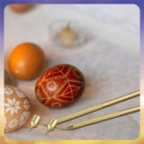 Set of 6 Set Hot Wax Drawing Pens for Decorative Arts for Easter Eggs Supplies V1369-AZ3-W-08257