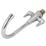 G1/2 Thread Copper Faucet Hot Cold Water Outlet 360 Degree Rotation for Kitchen Vegetables Basin V1294-YM0901-3118200156011