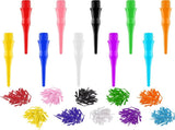 2BA Thread Soft Tip Dart Points 500 Pack, 10 Colors, Plastic Tips Replacement,Darts Accessories V1259-DP01-A-5701
