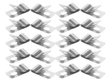 HOOWIFFY 100Pcs Stainless Steel Metal Wire Fence Clips for Quick and Easy Installation Fixing V1189-WXFWAL-20260326-02557