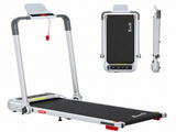 Everfit 3 in1 Treadmill Electric Walking Pad with Incline Foldable for Home Gym Silver TMILL-400H-INC-SI