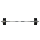 Everfit 48kg Barbell Set Weight Plates Bar Lifting Bench 168cm FIT-K-BB-SET-40KG