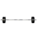 Everfit 48kg Barbell Set Weight Plates Bar Lifting Bench 168cm FIT-K-BB-SET-40KG