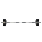 Everfit 48kg Barbell Set Weight Plates Bar Lifting Bench 168cm FIT-K-BB-SET-40KG