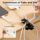 Cable Management Cord Holder Organizer, Cable Clips Holder with Strong Grip, Cord Organizer for Desk V1258-DP02-F-434