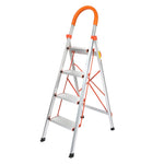 Traderight 4 Step Ladder Folding Aluminium HW0147-4