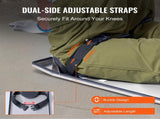 Concrete Knee Boards Stainless Steel, 30'' x 8'' Sliders, Knee Boards For, V952-HNTXGB30X80000001V0