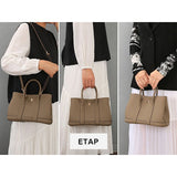 Women's shoulder bag, women's wallet, vintage handbag-Brown,Small V1265-264-104S