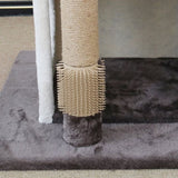 CATIO Deluxe Multi-Function Three-Level Dual Cat Scratching Tree 141cm V390-C19076