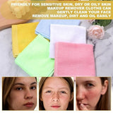 40 Pcs Wash Cloth Bulk Cotton Bath Hand Face Washcloths Soft Quick Drying Towel for Women Bathroom V1369-AZ3-W-22248