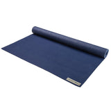 Jade Yoga Voyager Mat - Midnight & Iron Flask Wide Mouth Bottle with Spout Lid, Fire, 32oz/950ml V398-JY-668MB-IFB