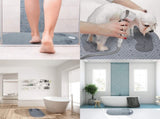 Non-Slip Shower Mat Bath Mat with Suction Cups and Massage Anti-Slip Shower Cabin Mat 80x40cm V1188-MS101-01996-1