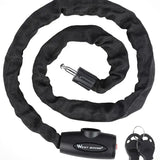 Durable High Quality Chain lock / Bicycle lock / Moped lock 1.2m with 2 keys, Replacement Part, V1189-LC-QP-00247