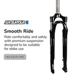 Valk Metro ST 5 + Electric Bike, Mid-Drive, Step-Through, Large, White V219-BIKECBVAL4SMA