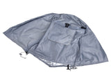 124.5x84x79cm Dogs Wire Crate Cover Waterproof Sunscreen Dustproof Pet Cage Cover for OutdoofGray V1294-YM0714-3111210258212
