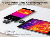 Thermal Imaging Camera for Android, 320 x 240 TISR Super Resolution, 25HZ Refresh Rate Infrared V952-KDSRCXY1601287R81001V9