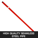 Prylever Bar 3T Capacity Steel Pry Lever Bar Heavy Duty with Wheels Prylever with 1.8 m Length V952-QG3T1.8M000000001V0