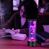 Jellyfish Lamp, Jellyfish Lava Lamp Aquarium Jellyfish Lamp LED Light 7 Colors with USB for V1237-ZY-203-3824