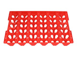 5PCS Plastic Egg Flats 30 Cell Egg Crates Holder Tray for Storage Transportation Home Farm V1294-YM0714-3111210360711