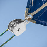 1-Pack Block and Tackle Pulley System for Heavy Duty Lifting, 4.72 x 2.16 x 1.77 Inches, and V1192-AZ-W-27579