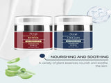 HOYGI, facial care cream, collagen cream, ceramide cream, peptide cream, rejuvenating cream, skin V1102-111-58147-BLU-2PCS