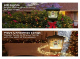 Christabelle 1.8m Christmas Lamp Post Outdoor Display Decoration LED Lights Front Yard Lawn Sta 112_RHG602
