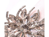 6Pcs Napkin Rings Vintage Delicate Alloy Lotus Flower Table Napkin Buckle for Home-Silver V1263-JX-876