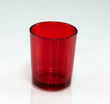 20 Pack Red Glass Votive Tealight Candle Holders House Party Centerpiece Xmas Wedding Decor Glass V382-REDCHX20